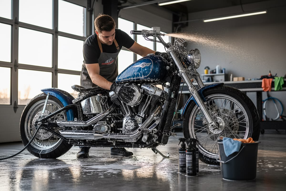 Motorcycle Foam Wash